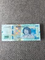 Honduras 200 Lempira biljet 2023 (nieuwste uitgave), Ophalen of Verzenden, Midden-Amerika, Los biljet