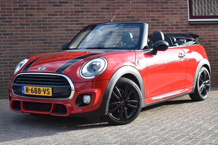 Mini Mini Cabrio 1.5 Cooper Chili Serious Business '16 LED N, Auto's, Mini, Bedrijf, Te koop, Cabrio, ABS, Airbags, Airconditioning