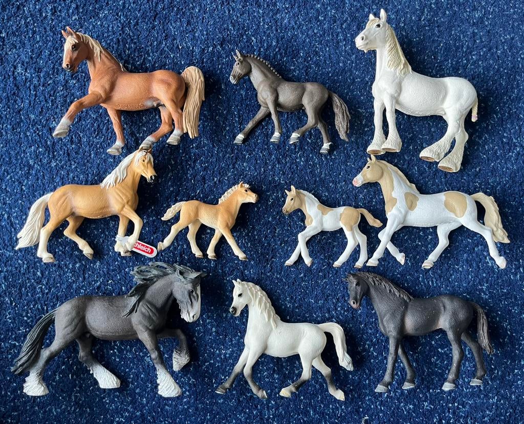 Schleich Horse Club paarden 6, Ophalen of Verzenden, Zo goed als nieuw