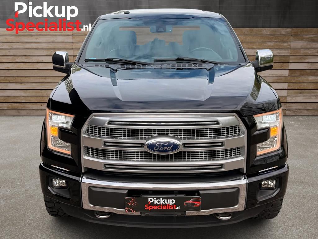 Ford USA F150 3.5 V6 Ecoboost SuperCrew COMPLEET ONDERHOUDEN, Auto's, Automaat, Zwart, F-150, Zwart
