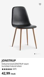 4 Jysk Jonstrup stoelen - bijna nieuw!, Huis en Inrichting, Stoelen, Ophalen, Zwart, Scandinavisch, Zo goed als nieuw