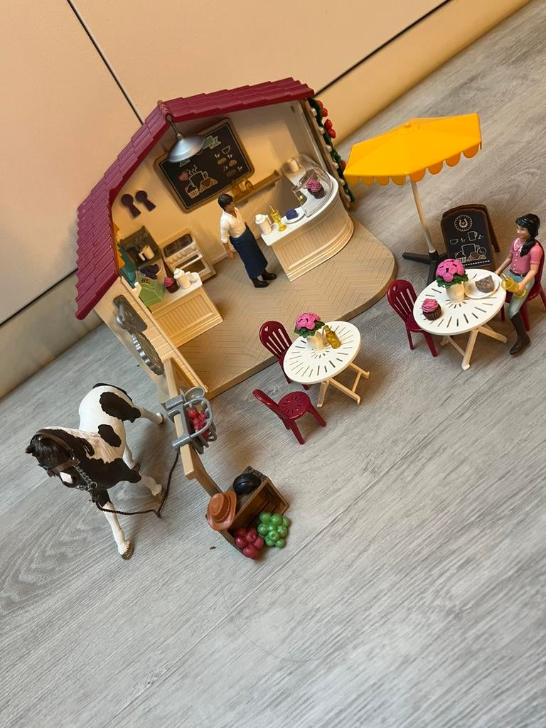 Schleich Horse Club Ruiter Café 42592, Ophalen of Verzenden, Gebruikt, Jongen of Meisje