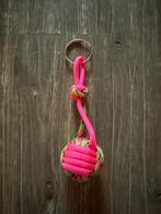 Handgemaakte Paracord Sleutelhanger - Roze/Groen, Ophalen of Verzenden, Nieuw
