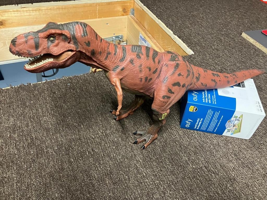 Grote T-Rex Dinosaurus Speelgoedfiguur, Ophalen of Verzenden, Gebruikt, Jongen of Meisje