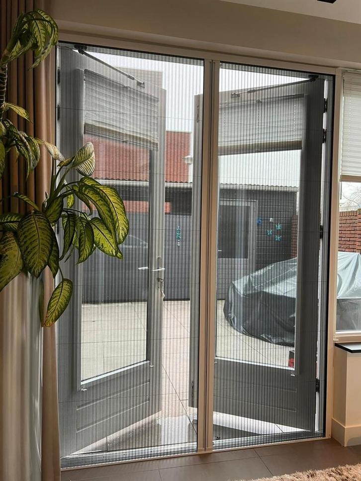 Plissé horren hordeur raamhor schuifhor hor, Huis en Inrichting, Stoffering | Gordijnen en Lamellen, Nieuw, Ophalen of Verzenden