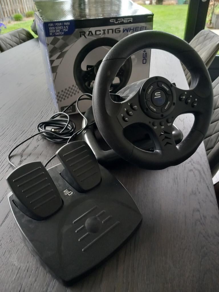Super Racing Wheel SV450 voor PS4, Xbox en PC, Ophalen, Zo goed als nieuw
