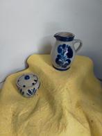 14956) Keulse  suikerpot en roomkaas hoogste  15cm, Antiek en Kunst, Ophalen of Verzenden