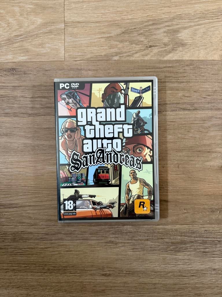 GTA San Andreas PC Game, Avontuur en Actie, Vanaf 18 jaar, 1 speler, Ophalen of Verzenden