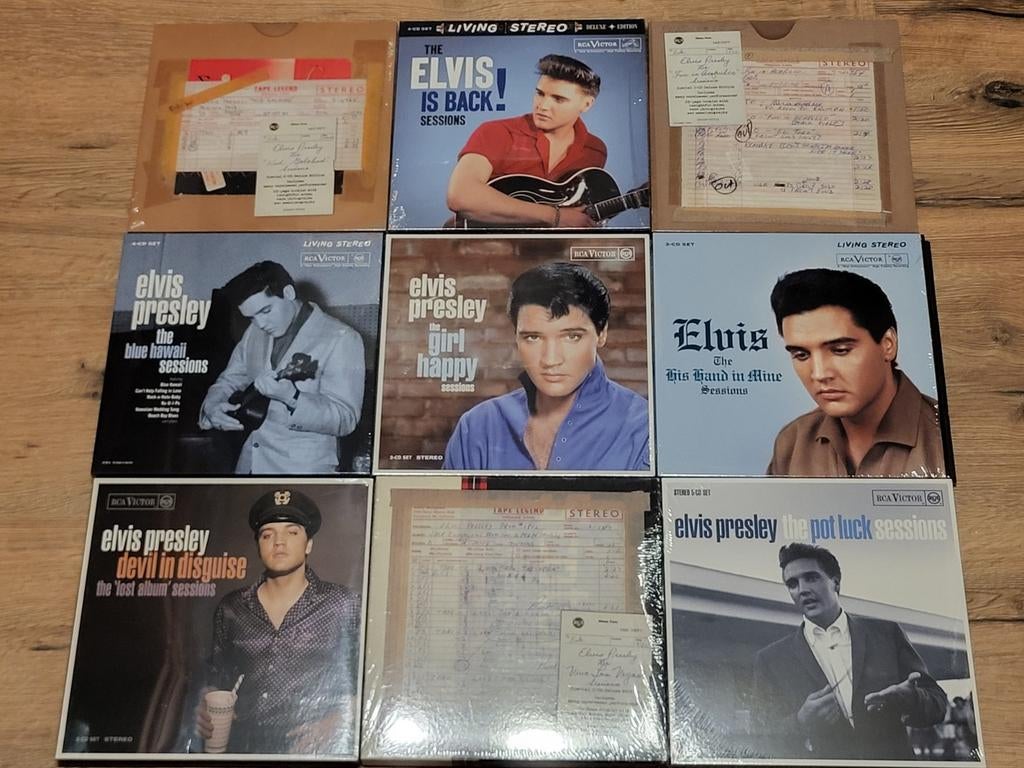 Elvis Presley FTD CD Sessions Boxsets, Ophalen of Verzenden, Zo goed als nieuw