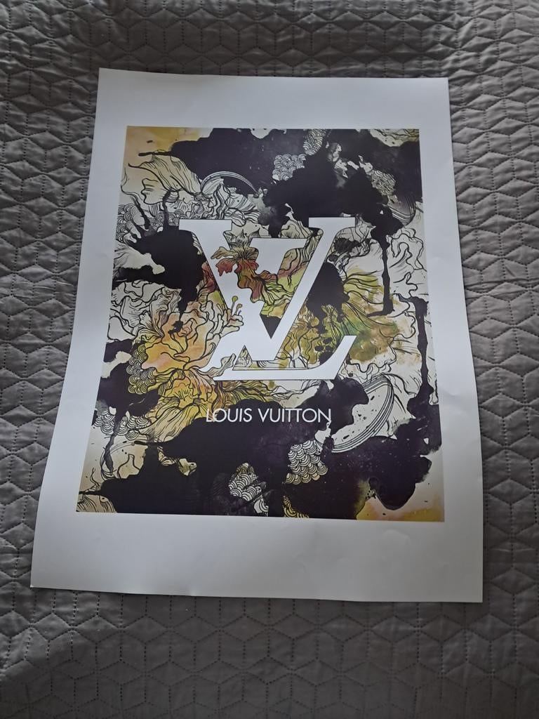 poster - 70 x 50 cm, Rechthoekig Staand, Deurposter of groter, Ophalen of Verzenden, Zo goed als nieuw