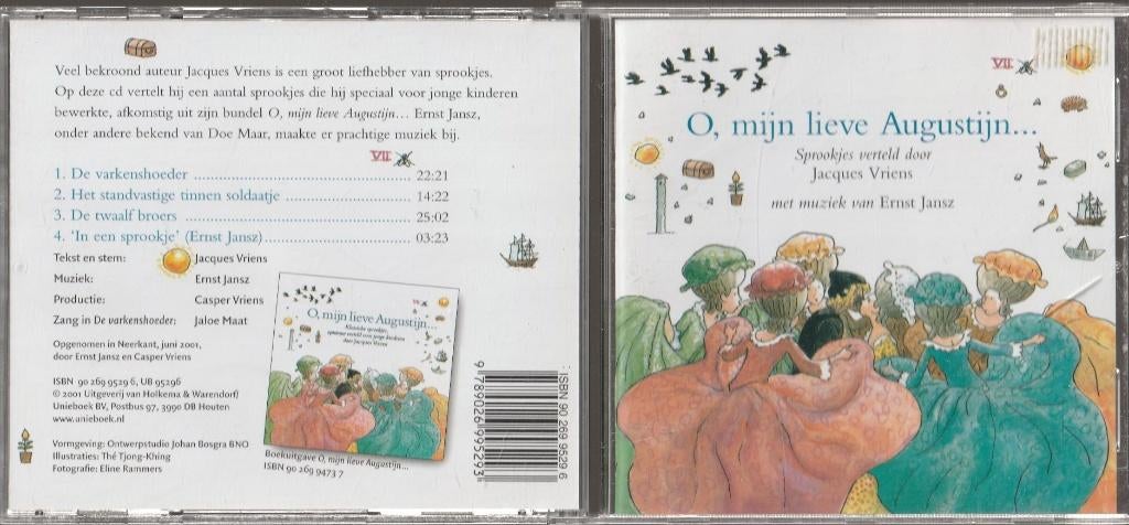 O mijn lieve Augustijn-Jacques Vriens-Ernst Jansz"", Boeken, Luisterboeken, Ophalen of Verzenden, Cd, Kind