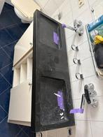 Badkamer meubel met massief blad. Evt + bijpassende hangkast, Ophalen, Gebruikt, 25 tot 50 cm, Minder dan 100 cm