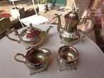 Verzilverd koffie thee servies, Antiek en Kunst, Ophalen of Verzenden
