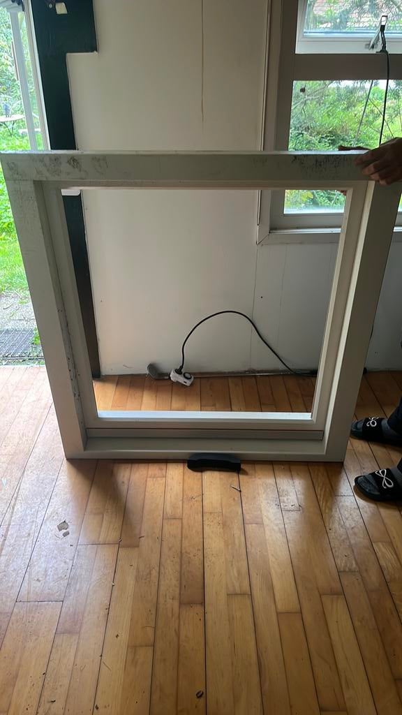 Kozijn, Raamkozijn, Zo goed als nieuw, Hout, Ophalen