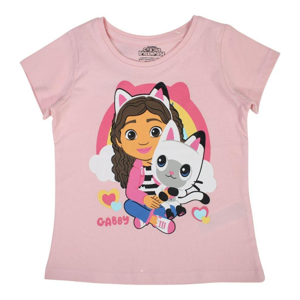 Gabby's Poppenhuis T-shirt - Mt 92 - 98 - 110 - 116 - Katoen, Kinderen en Baby's, Kinderkleding | Maat 98, Ophalen of Verzenden