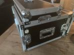 Degelijke 6U 19 inch Rack Flightcase, Gebruikt, Speaker of Versterker, Ophalen of Verzenden, Nvt