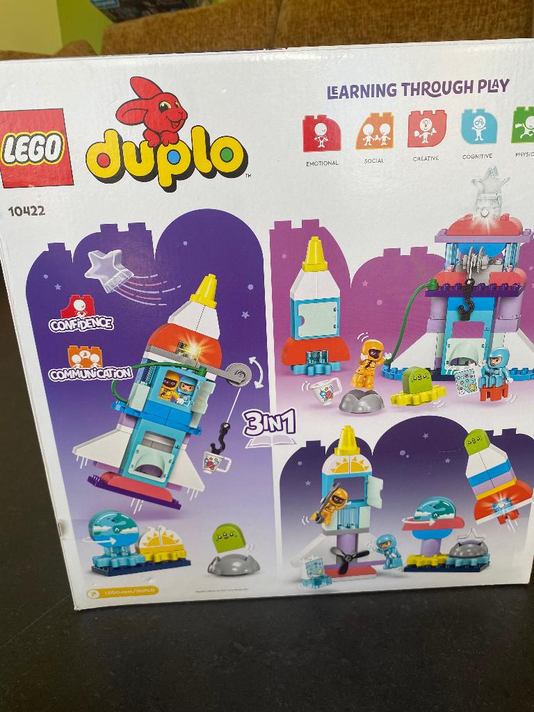Duplo Space 10422, 3 in 1, Kinderen en Baby's, Speelgoed | Duplo en Lego, Compleet, Ophalen of Verzenden, Zo goed als nieuw, Space