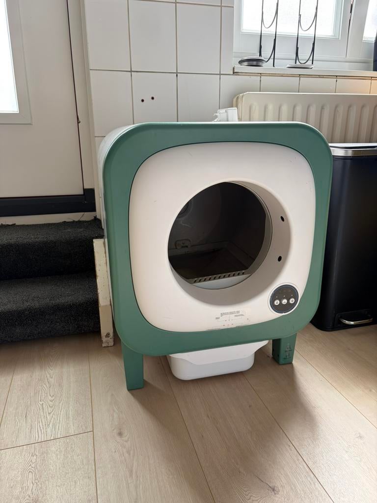 Automatische kattenbak, Ophalen, Zelfreinigend, Gebruikt