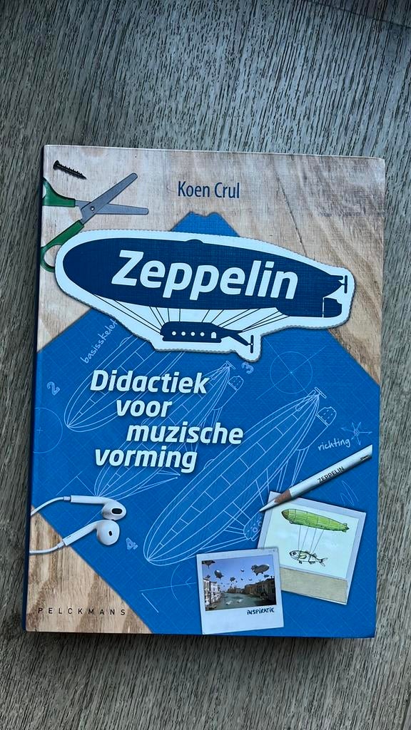 Zeppelin: Muzische vorming, studieboek, Boeken, Studieboeken en Cursussen, Ophalen of Verzenden, Zo goed als nieuw, HBO, Crul
