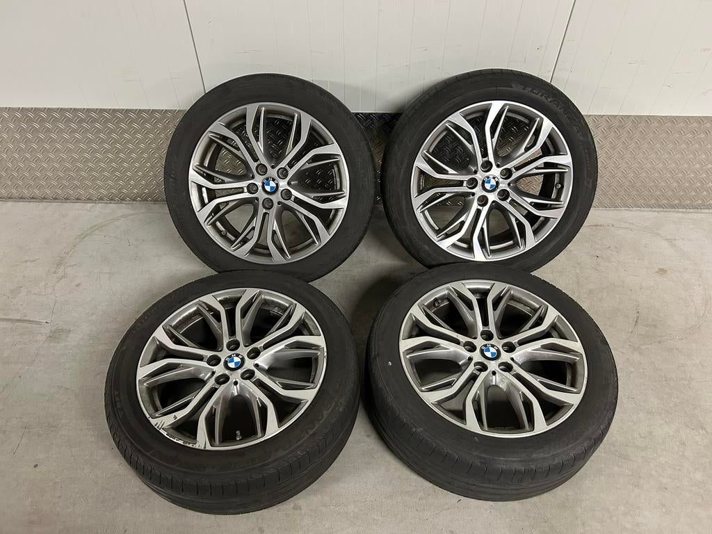 BMW X1 F48 X2 F39 566 18 inch 5x112 Pirelli + TPMS, Auto-onderdelen, Banden en Velgen, Ophalen, 18 inch, Gebruikt, Hankook