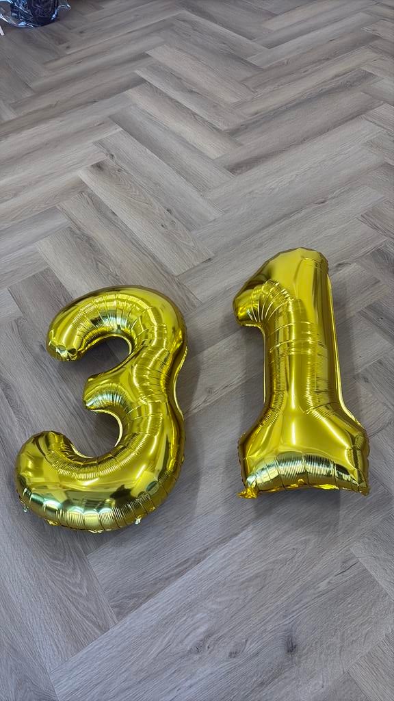 Gratis ballonnen 31 / 13 - 85 cm, Ophalen, Zo goed als nieuw, Versiering, Verjaardag