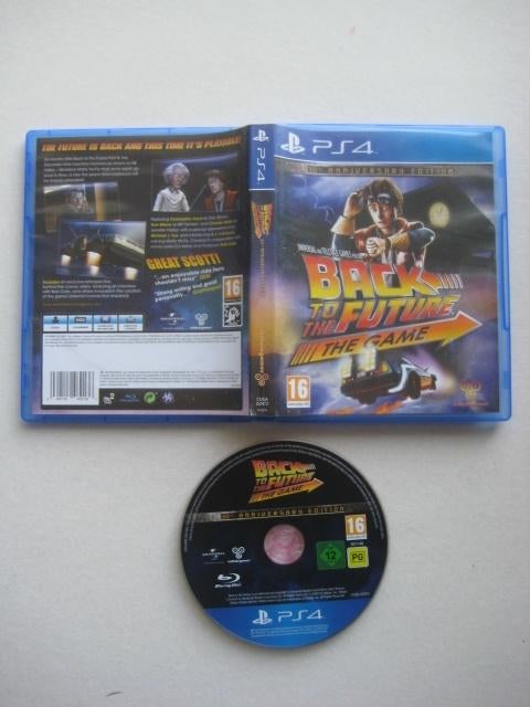 Back to the Future Playstation 4 PS4, Spelcomputers en Games, Avontuur en Actie, Vanaf 18 jaar, 1 speler, Ophalen of Verzenden