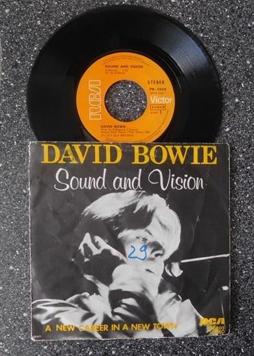 David Bowie - sound and vision (BE 1977) (vanaf € 7,50), 7 inch, Single, Ophalen of Verzenden, Zo goed als nieuw