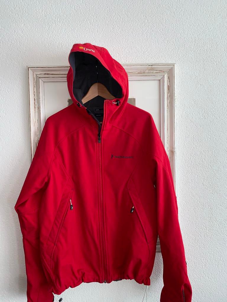 Peak Performance jas maat  L nieuw staat, Ophalen of Verzenden, Zo goed als nieuw, Maat 52/54 (L), Rood