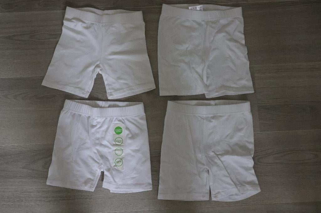 Nieuw en IZGS, Undy's korte legging wit 110 116, Kinderen en Baby's, Kinderkleding | Maat 116, Broek, Zeeman, Meisje, Nieuw