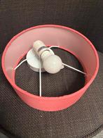 Roze plafondlamp met E27 LED lamp - Besselink, Ophalen, Gebruikt