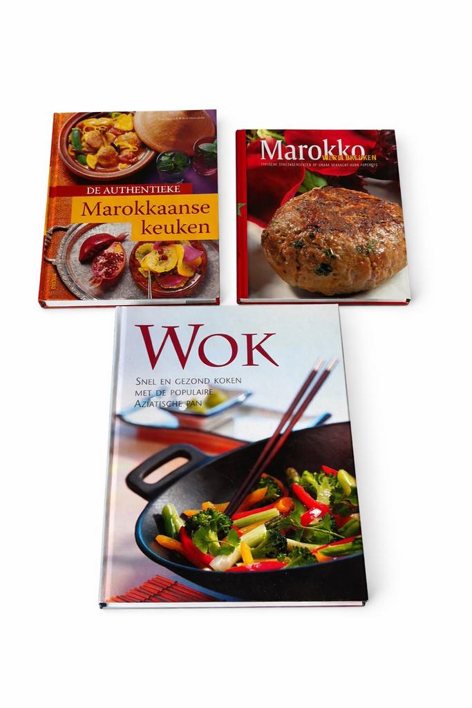 DIVERSE KOOKBOEKEN AZIATISCHE EN MAROKKAANSE NIEUW, Ophalen of Verzenden, Nieuw