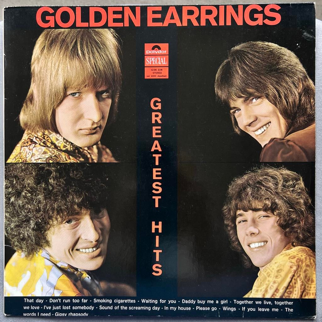 Golden Earrings - Greatest Hits LP, Originele persing, Ophalen of Verzenden, Zo goed als nieuw, 12 inch