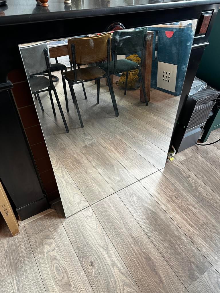 Badkamer spiegel 80x100, Huis en Inrichting, Woonaccessoires | Spiegels, Ophalen, Gebruikt, 100 tot 150 cm, 75 tot 100 cm