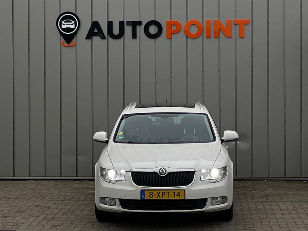 Skoda Superb Combi 1.8 TSI Elegance Business Line DSG|PANO|T, Auto's, Skoda, Euro 5, Gebruikt, Zwart, 4 cilinders