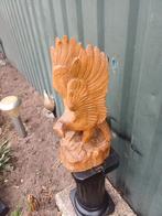 Bijzonder vonst antieke mooie gestoken houten adelaar, Ophalen of Verzenden