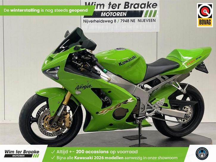 Kawasaki ZX 6 RR (bj 2003), Motoren, Motoren | Kawasaki, Bedrijf, Super Sport, meer dan 35 kW, 4 cilinders, Motorrijbewijs A