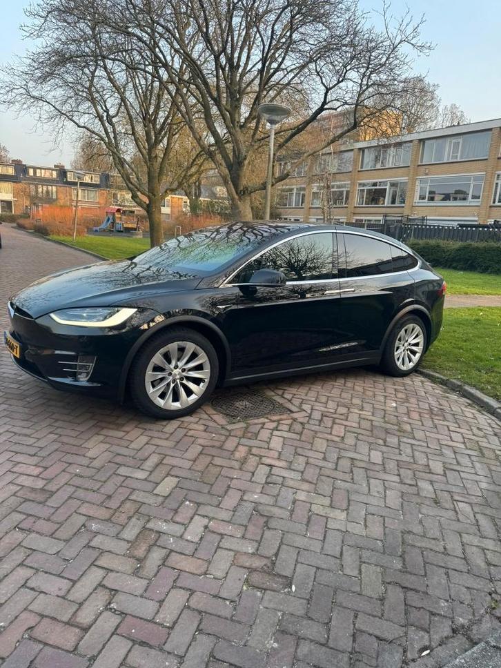 Tesla Model X 2018 Zwart | 7 stoelen | 156.000km, Auto's, Tesla, Particulier, Model X, Elektrisch, SUV of Terreinwagen, Automaat