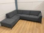 Mooie luxe grijze Henders en Hazel H&H hoekbank - GEREINIGD!