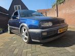 Volkswagen Golf 2.0 Cabriolet 85KW 1996 Blauw, Auto's, Volkswagen, Voorwielaandrijving, 4 cilinders, Blauw, 49 €/maand