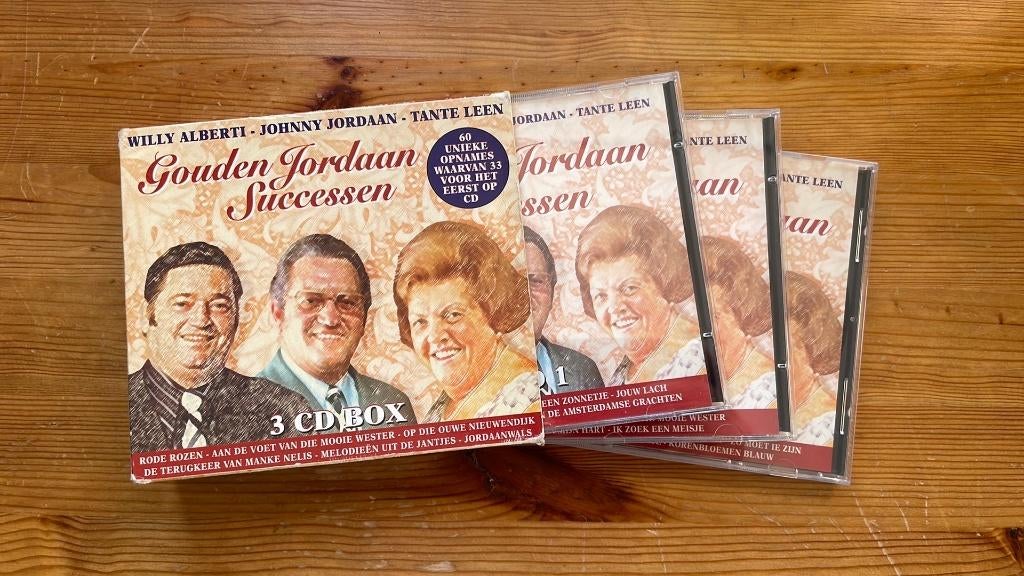 Gouden jordaan successen., Ophalen of Verzenden, Gebruikt, Levenslied of Smartlap