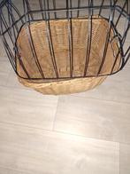 Fietsmand met koepel voor kleine hond, Ophalen, Riet