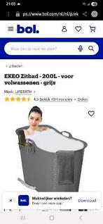 EKEÖ Zitbad - 200L - voor volwassenen - grijs, Doe-het-zelf en Verbouw, Sanitair, Ophalen, Nieuw