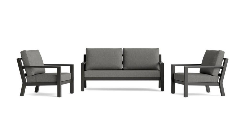 Life Tuinset Loungeset Timber - Zo goed als nieuw, Ophalen of Verzenden, Zo goed als nieuw, Loungeset, Bank