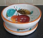 Fruittest met onderbord Griekenland, Overige typen, Ophalen of Verzenden, Zo goed als nieuw, Overige stijlen