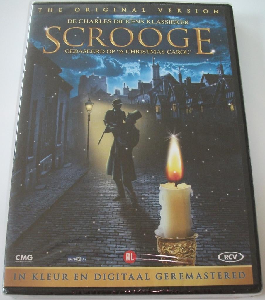 Dvd *** SCROOGE ***  *NIEUW*, Alle leeftijden, Overige genres, Ophalen of Verzenden, Nieuw in verpakking
