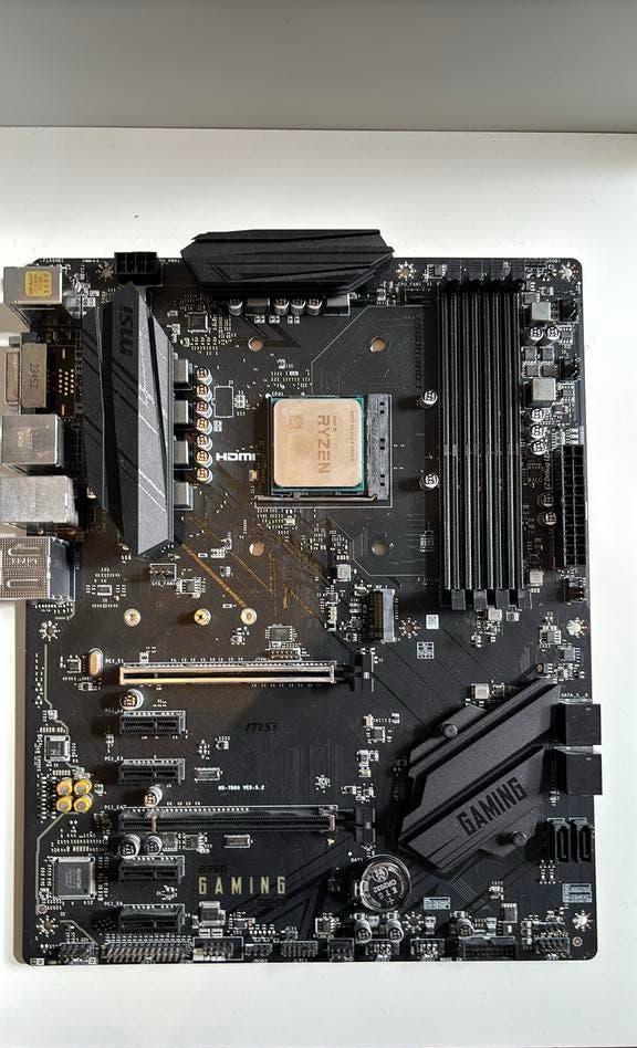 Ryzen 9 5900X + MSI B550 Gaming Gen3 set (AM4), Ophalen, Zo goed als nieuw, Gaming, 4 Ghz of meer