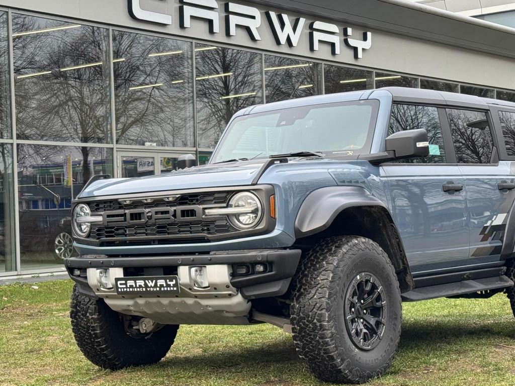 Ford Bronco 3.0 V6 Raptor (bj 2025, automaat), Gebruikt, Zwart, Blauw, Origineel Nederlands