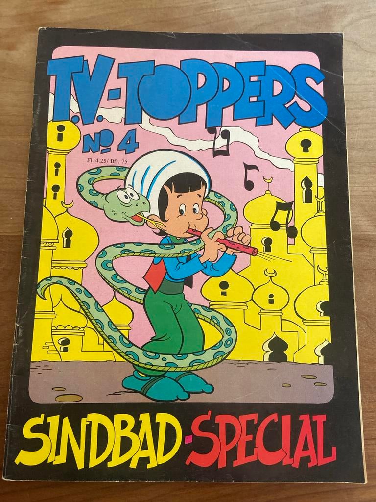TV-Toppers No. 4 - Sindbad Special Stripboek, Boeken, Eén stripboek, Ophalen of Verzenden, Gelezen