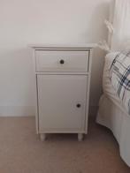 2x Wit Nachtkastje 40x40x70 cm, Ophalen, Gebruikt, Minder dan 45 cm, 70 cm of meer
