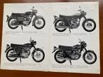 Honda folders jaren '70 en '71, Motoren, Ophalen of Verzenden, Honda